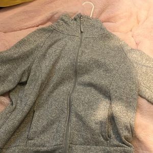 Gray Zipper Jacket